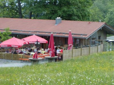 der Gasthof Berghütte am Geyersberg