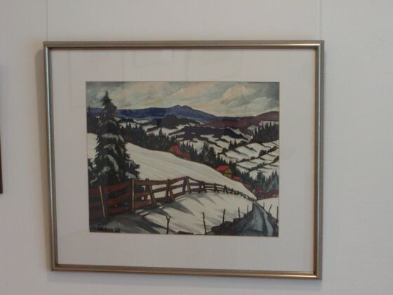 Aquarell von Konrad Klotz