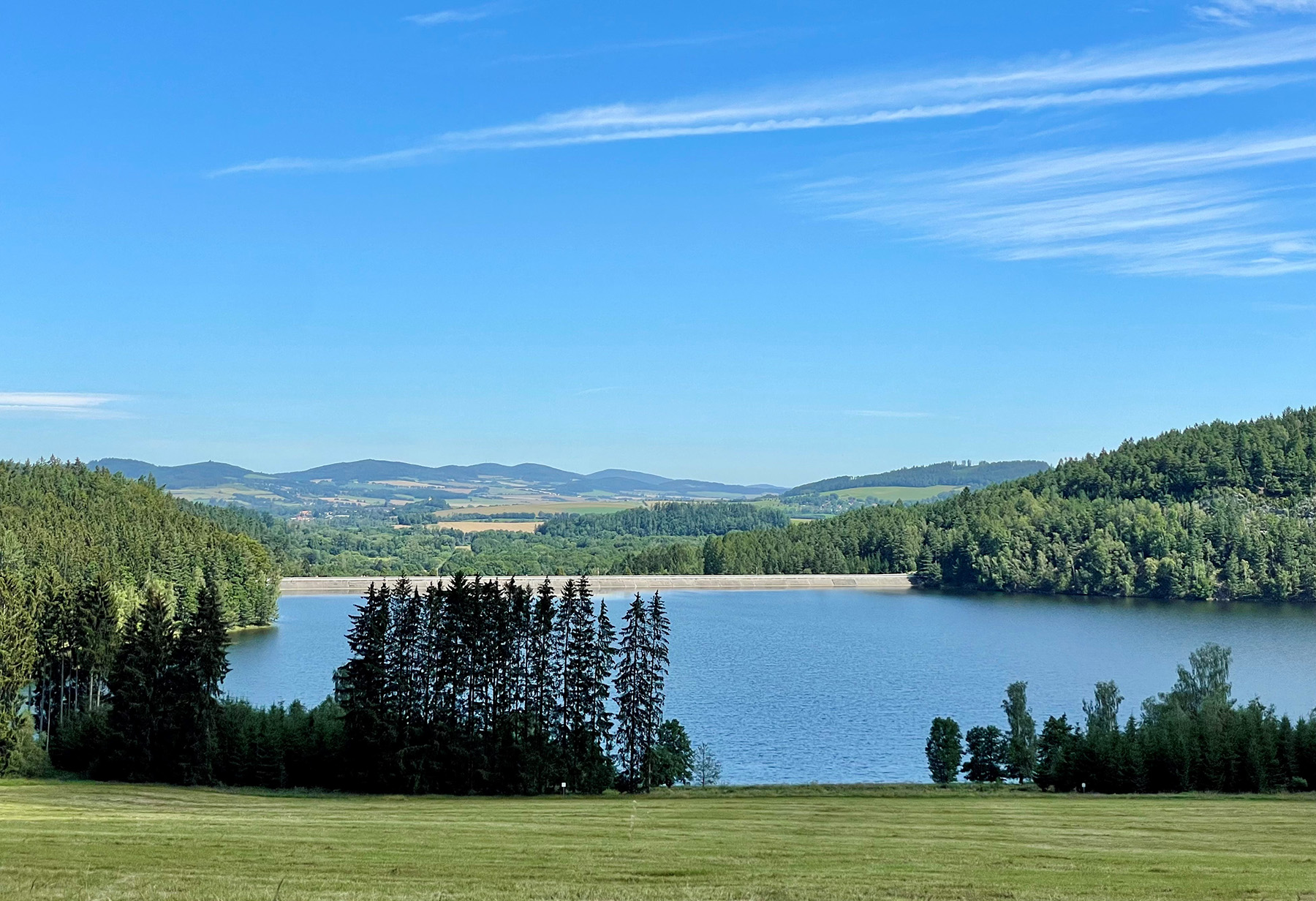 der Stausee Nyrsko